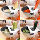 9 in 1 Multifunctional Vegetable Cutter Potato Slicer Peeler