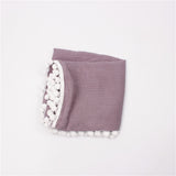 Organic Cotton Baby Tassel Blankets