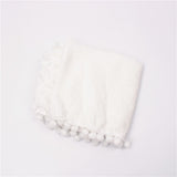 Organic Cotton Baby Tassel Blankets