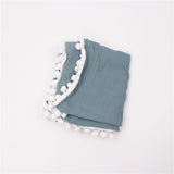 Organic Cotton Baby Tassel Blankets