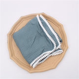 Organic Cotton Baby Tassel Blankets